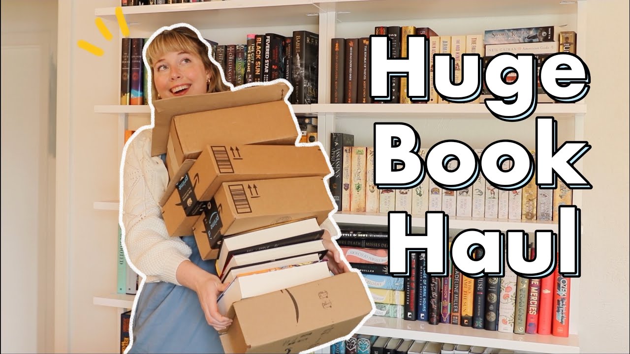 Huge Unboxing Book Haul! ✨📚