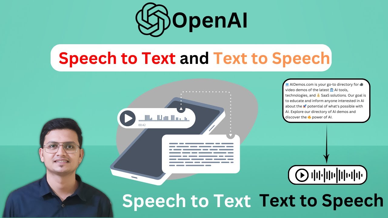Master OpenAI's Text-to-Speech & Speech-to-Text: Ultimate Tutorial with Code