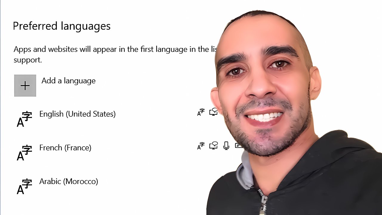 تغيير لغة الويندوز في كل مكان (windows 10 ,11 )