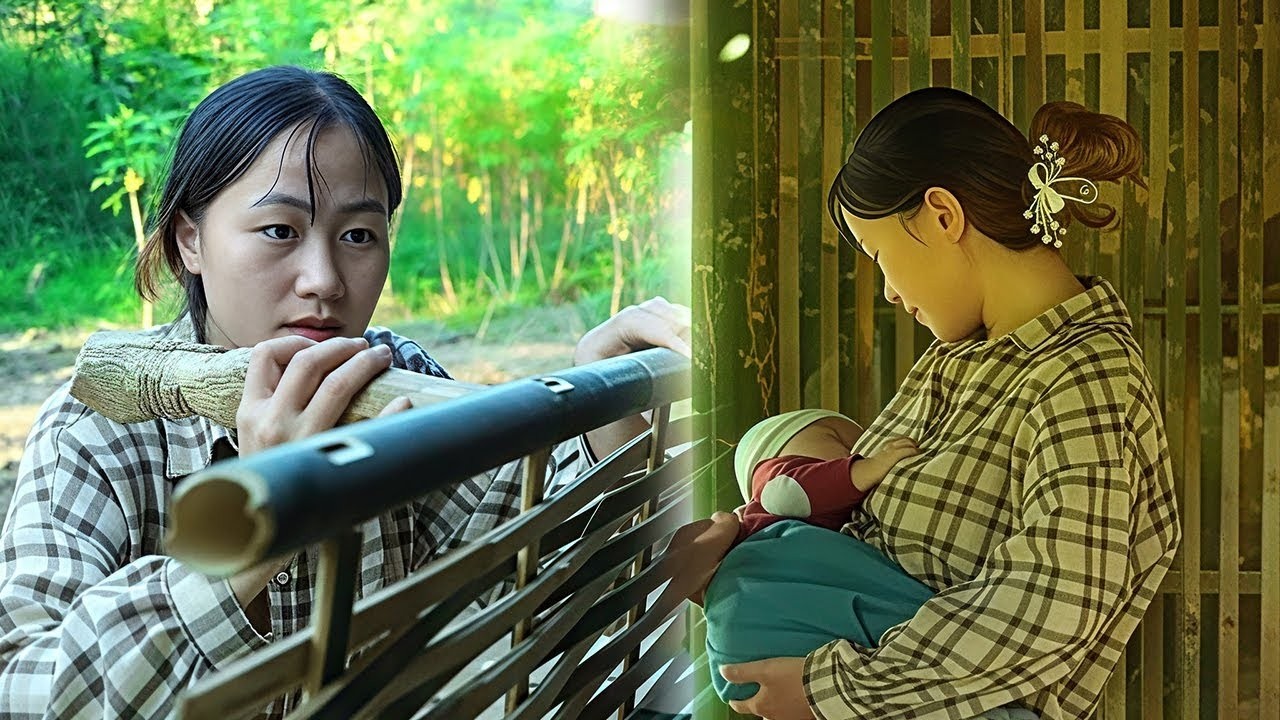 Single Mom&rsquo;s NEW LIFE: Finishing Bamboo House, Gardening & DIY Shelves | Budget Homestead Build