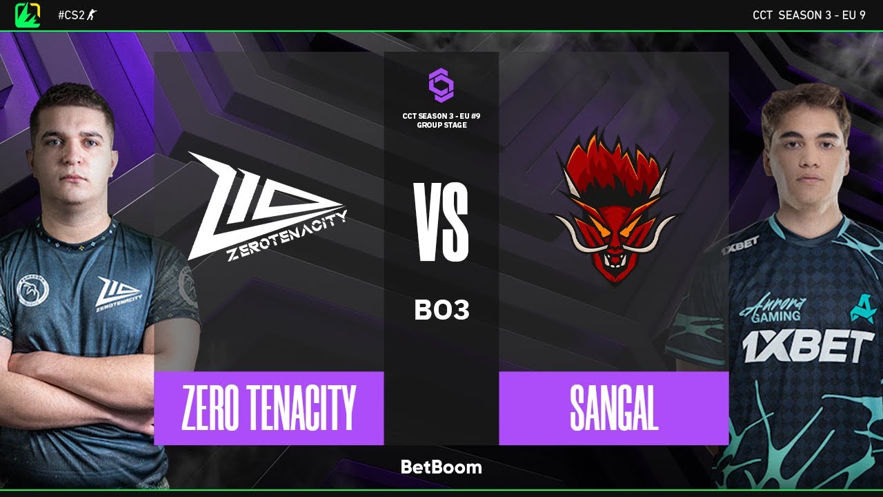 CCT Season 3 - EU #9 | Zero Tenacity x Sangal | Fase de Grupos | CS2