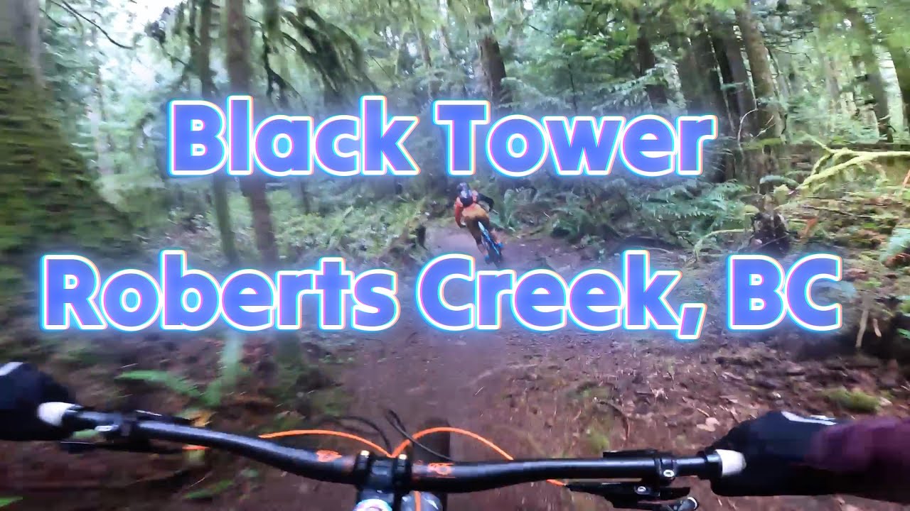 Black Tower MTB Trail, Roberts Creek, BC, Canada