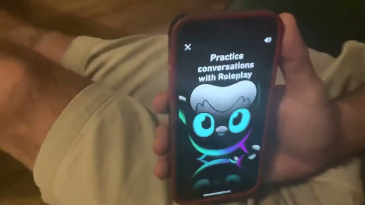 OMG THE DUOLINGO MAX AD!