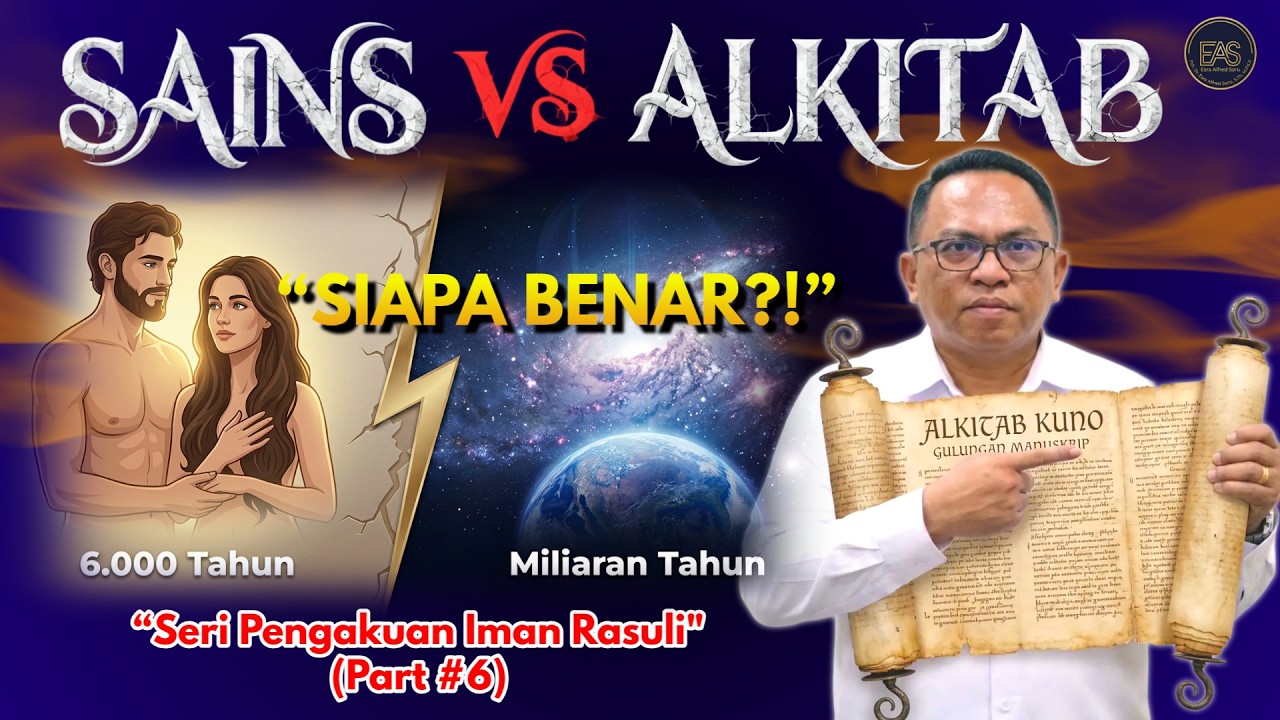👉 &ldquo;SAINS vs ALKITAB : 6.000 Tahun atau Miliaran Tahun?!&rdquo;
