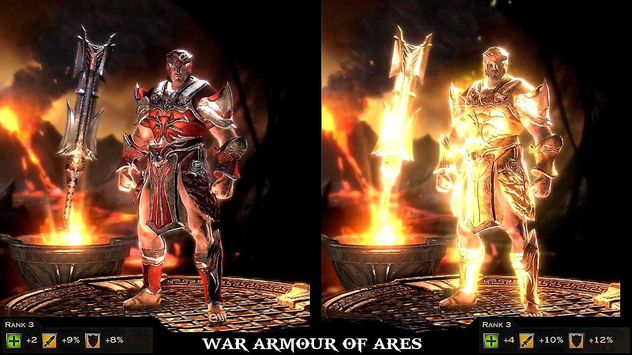 God of War Multiplayer - All Godly Weapons & Armor