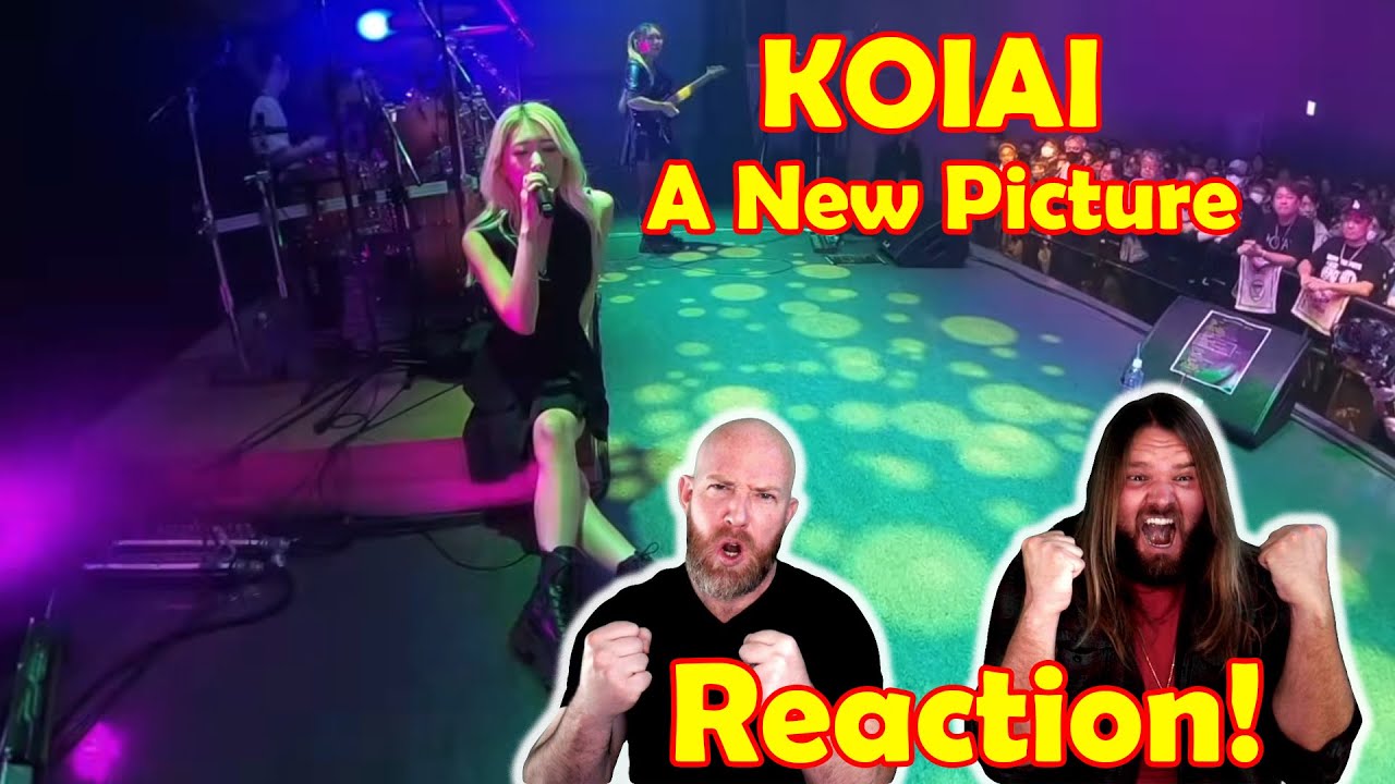 Musicians react to hearing KOIAI - A New Picture (Official Live Video from 