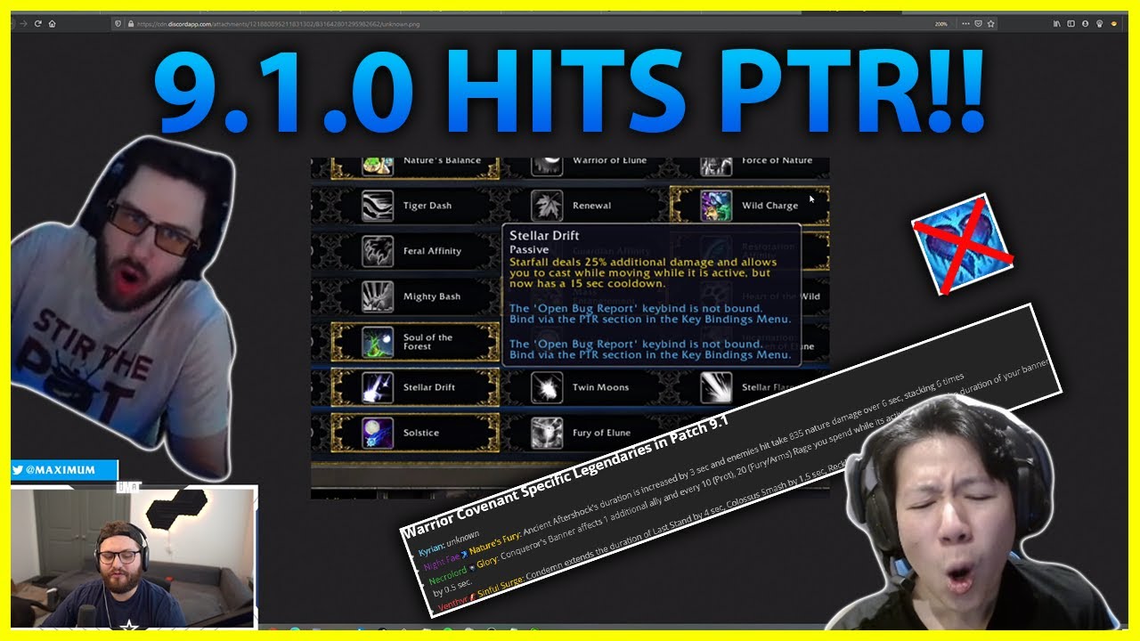 9.1.0 HITS THE PTR!| Daily WoW Highlights #84 |