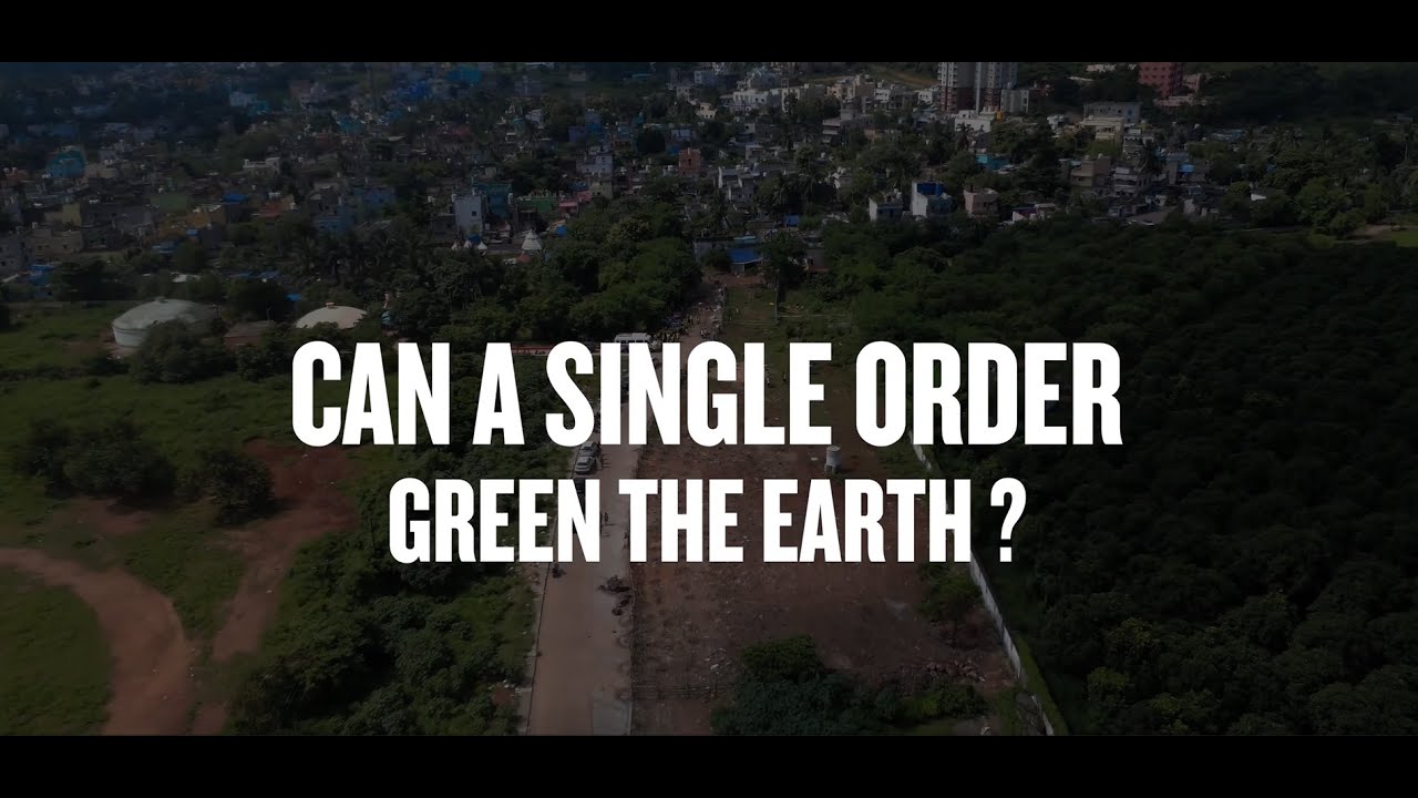 Can a single order green the Earth? The Green Jeeva's Mega Plantation Drive