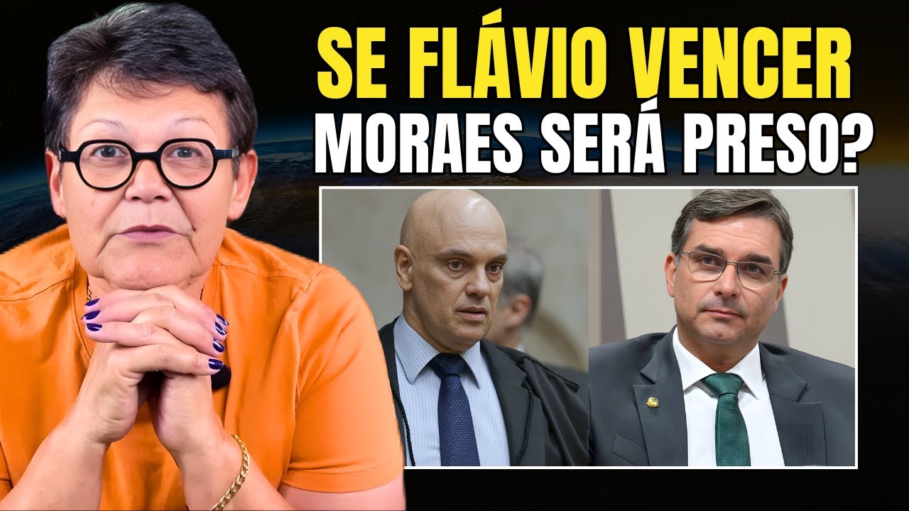 URGENTE: MORAES CORRE RISCO DE PRISÃO SE FLÁVIO BOLSONARO VENCER? | MARA BEA SENSITIVA