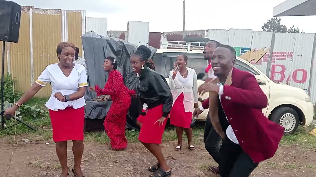 MWEIGA CRUSADE AS WE OPENED OUR NEW REDEEMED GOSPEL CHURCH....