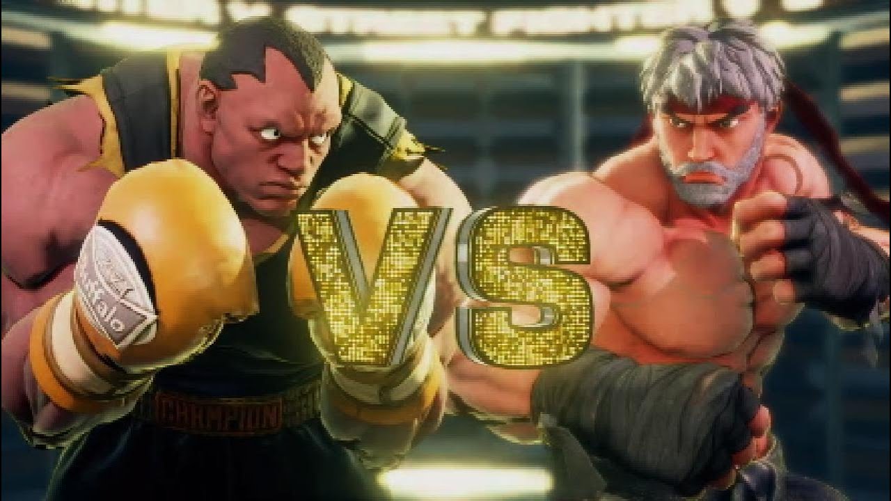 STREET FIGHTER V CE Balrog (AfroMono) VS Ryu (OS-Farram)