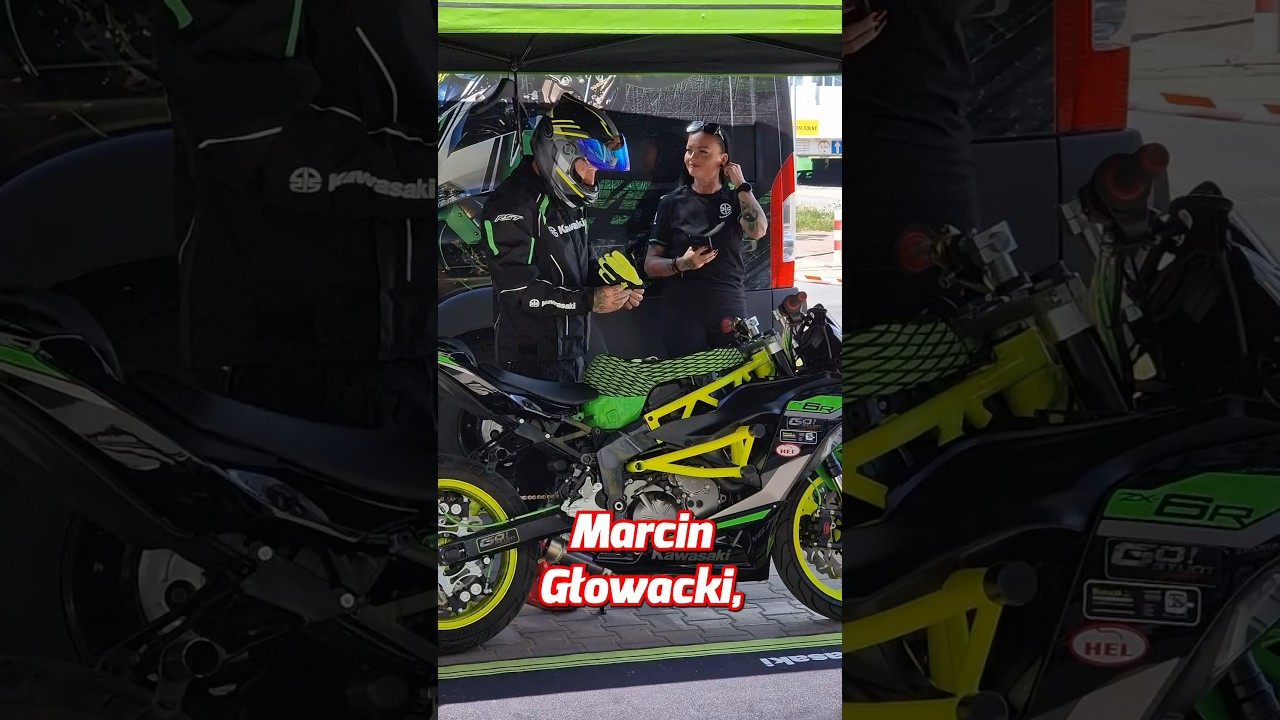 Marcin Głowacki #stunt podczas jazd testowych Voge w Motors Żerań #scigaczpl #voge #freestyle