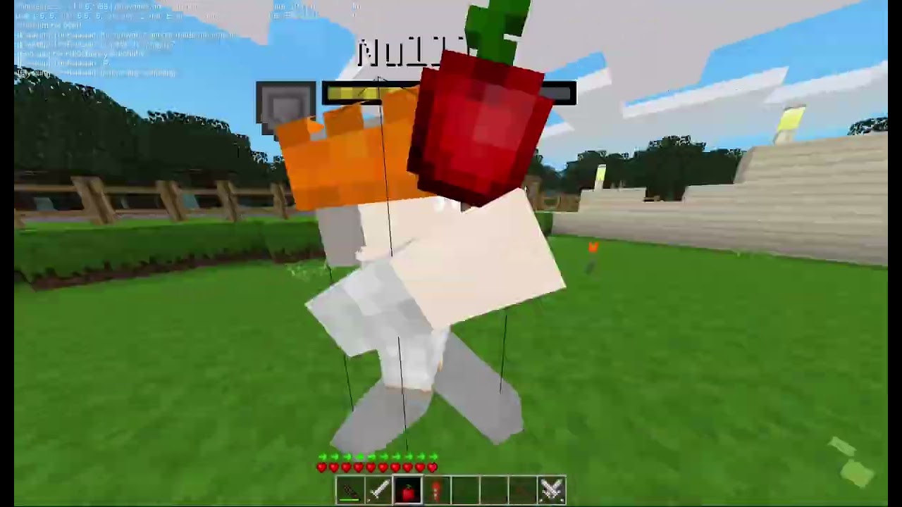 Minetest / Luanti main server CTF - 1v1 with Null (again)