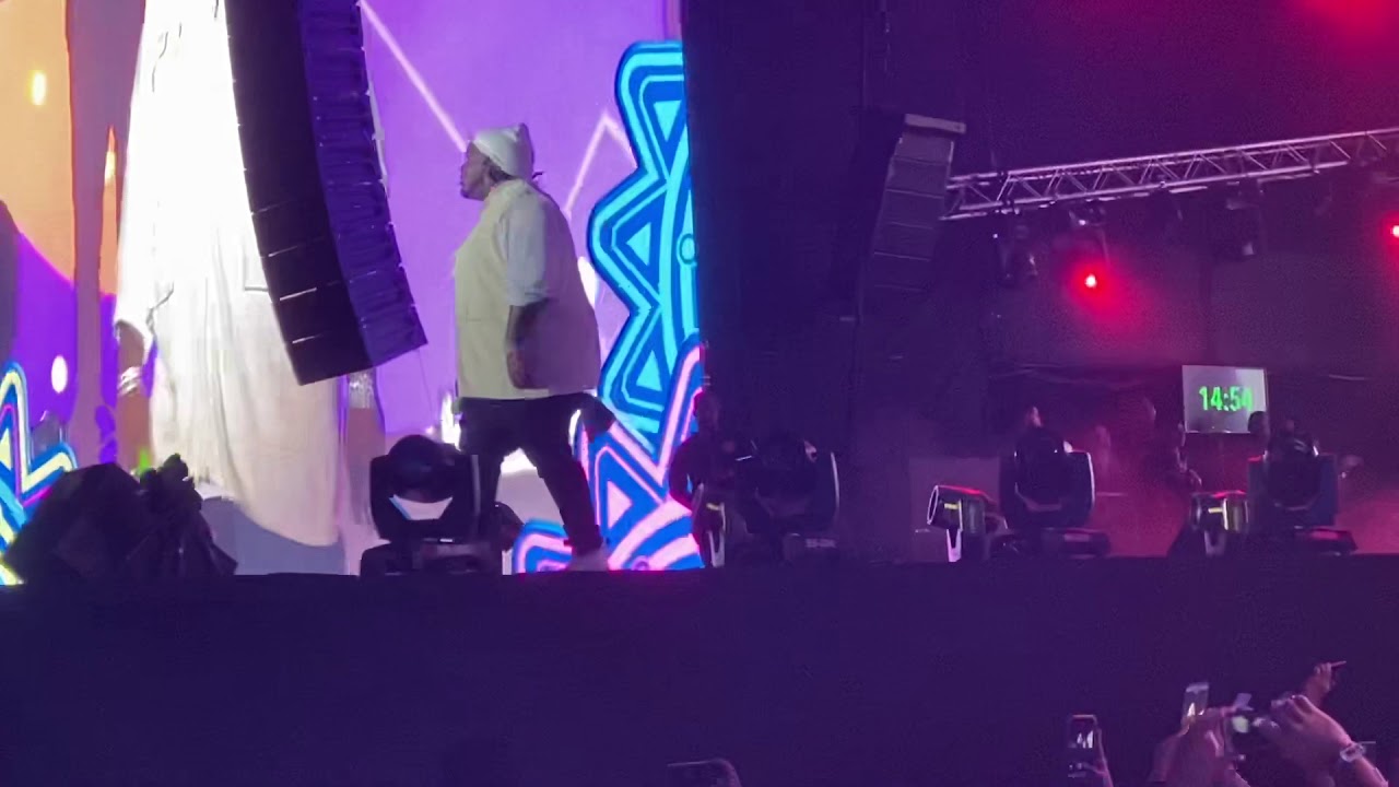 Sech, Lenny Tavarez, Justin Quiles, Dalex, Feid en concierto Panamá ATLAS GOLDEN FEST 2020