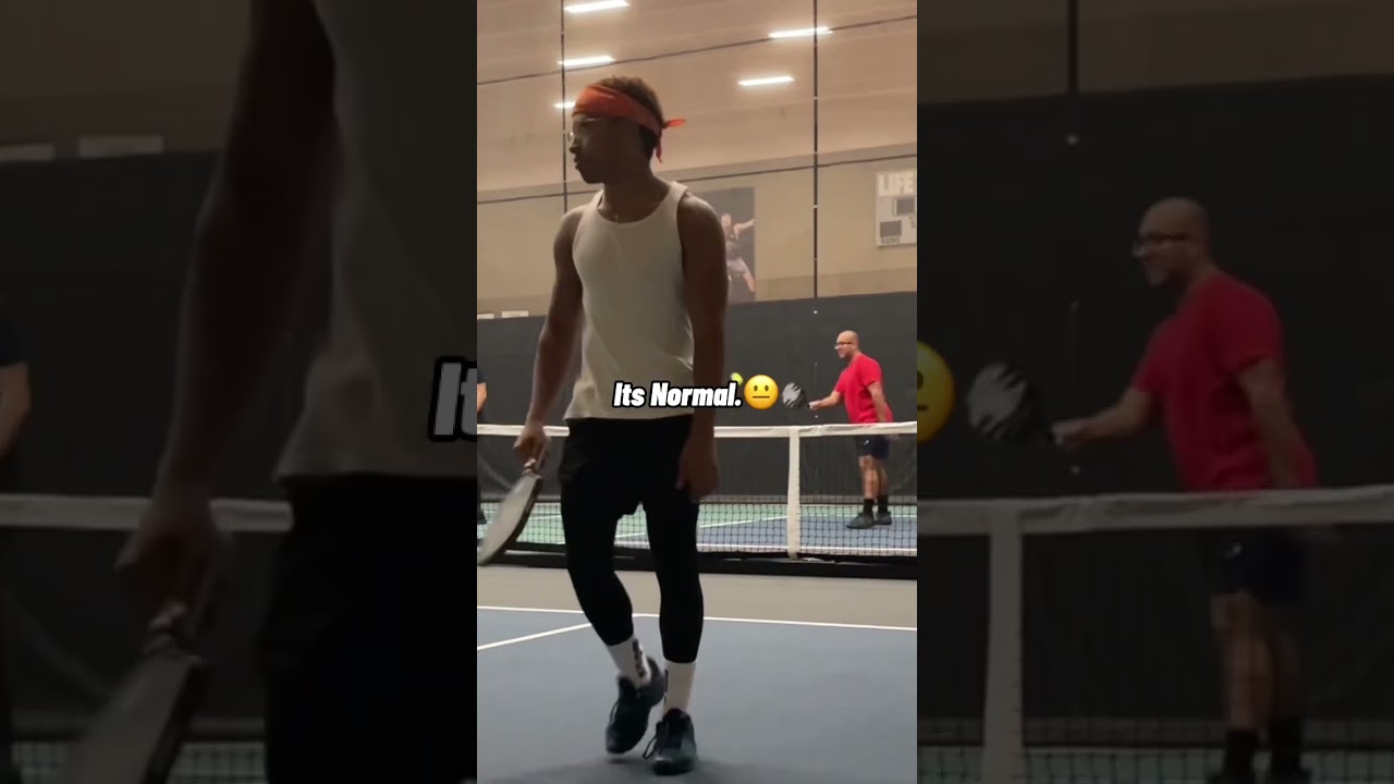 This is what happens when you talk TRASH🫢🗑️ #pickleball #shorts #viral