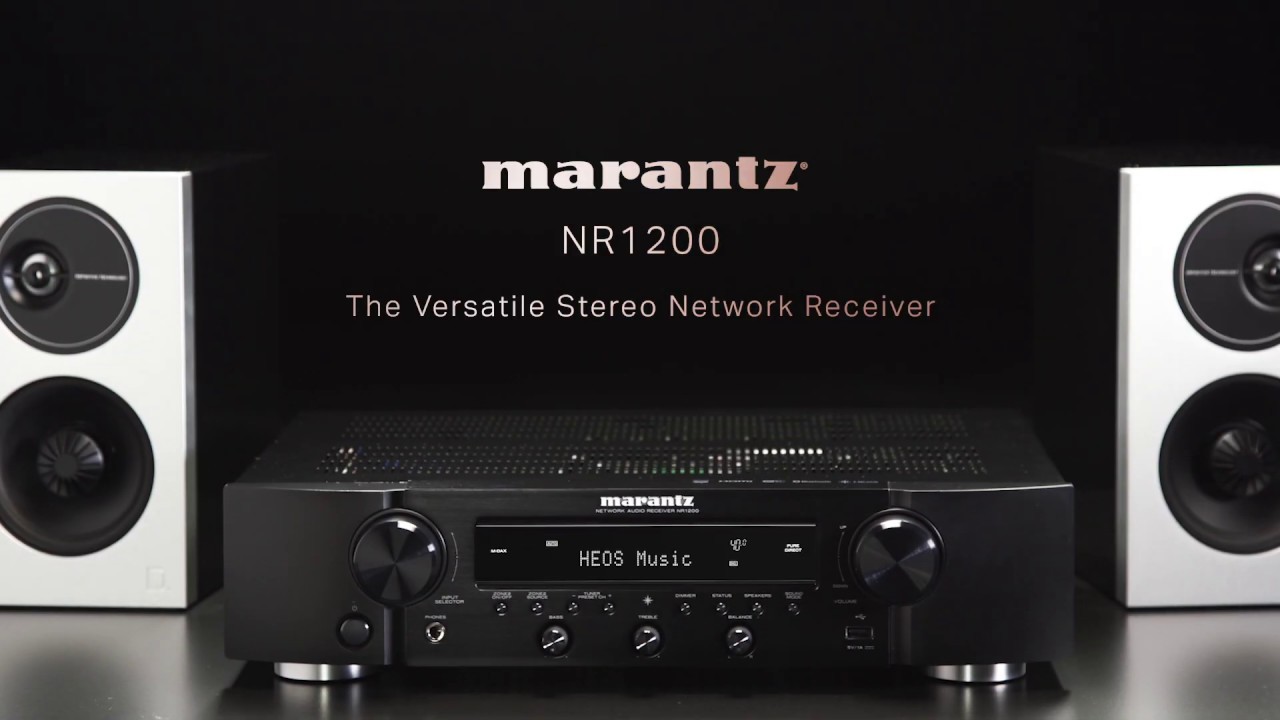 Marantz &mdash; Introducing the NR1200 Slim Stereo Receiver
