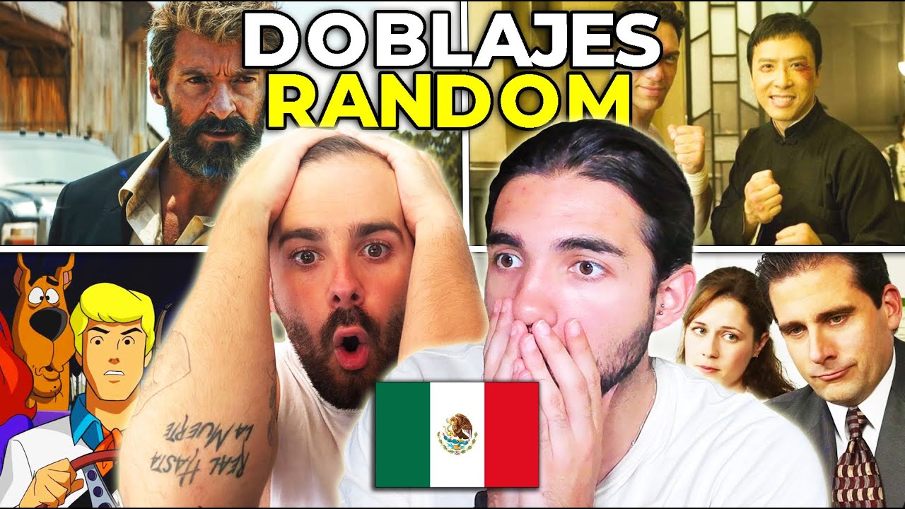 🇪🇸 2 ESPAÑOLES REACCIONAN A DOBLAJES RANDOM DE LATAM  🇲🇽 *GRINGOS ESPAÑOLES 😂* - NoMeDuchoGT