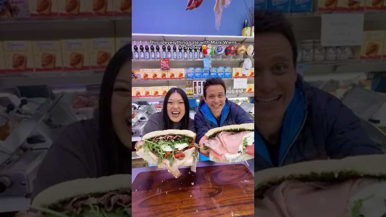 Все, что я ел с @MarkWiens в Сиднее 😍🍗