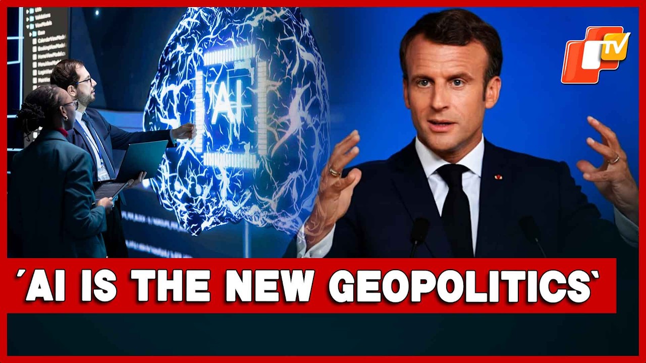 AI, GPUs And Chips Now Define Geopolitics: Macron At India AI Summit