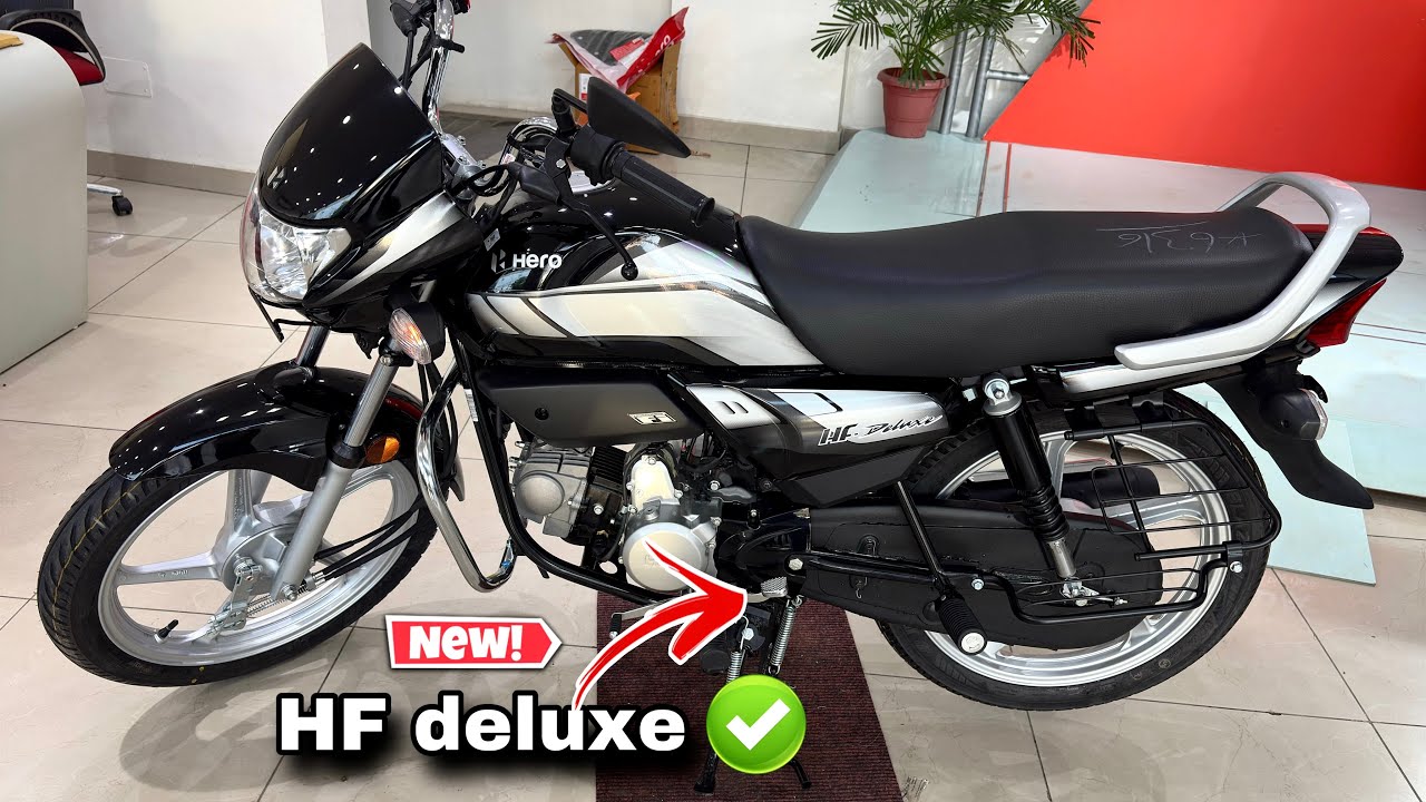 New Hero HF Deluxe 100cc Bike 2025 Model ₹price Mileage HF Deluxe 100 Details Reviews