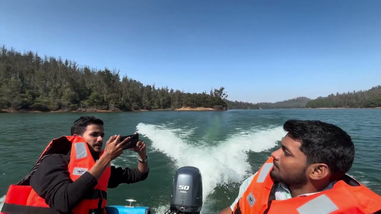 Speed Boat Riding at Pykara Lake