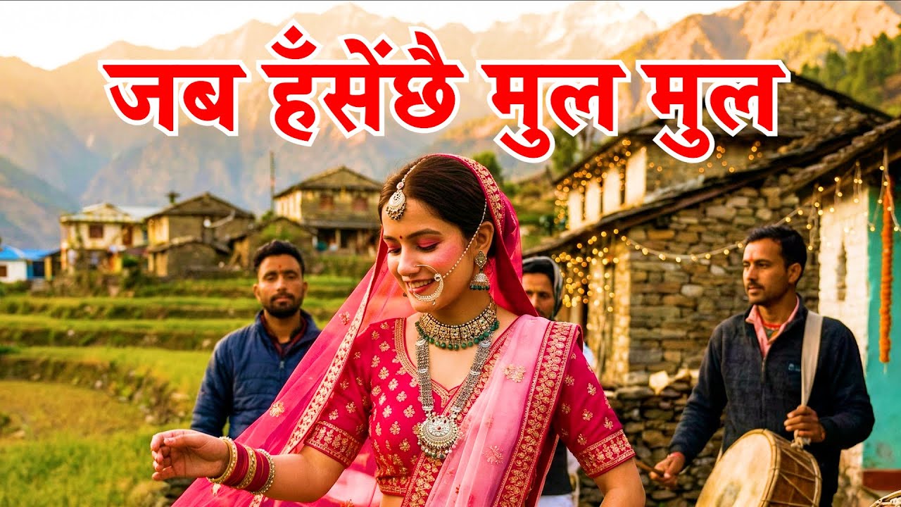 Jab Hainsen chhai Mul-Mul | जब हँसेंछै मुल-मुल | Pahadi Romantic Song | Uttarakhand Song | Pahadi