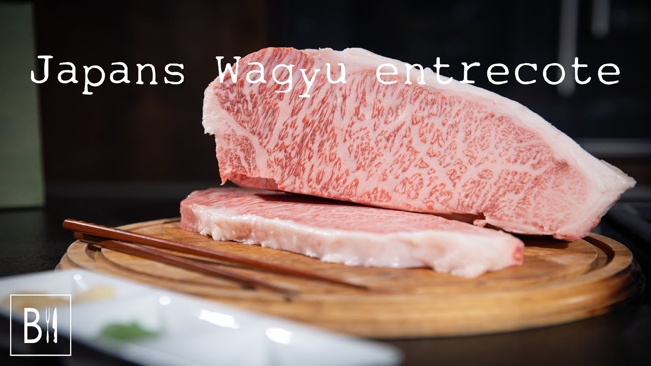 Japans Wagyu A5 BMS12 Entrecote | One Minute Grill Academy | ButcheryTV