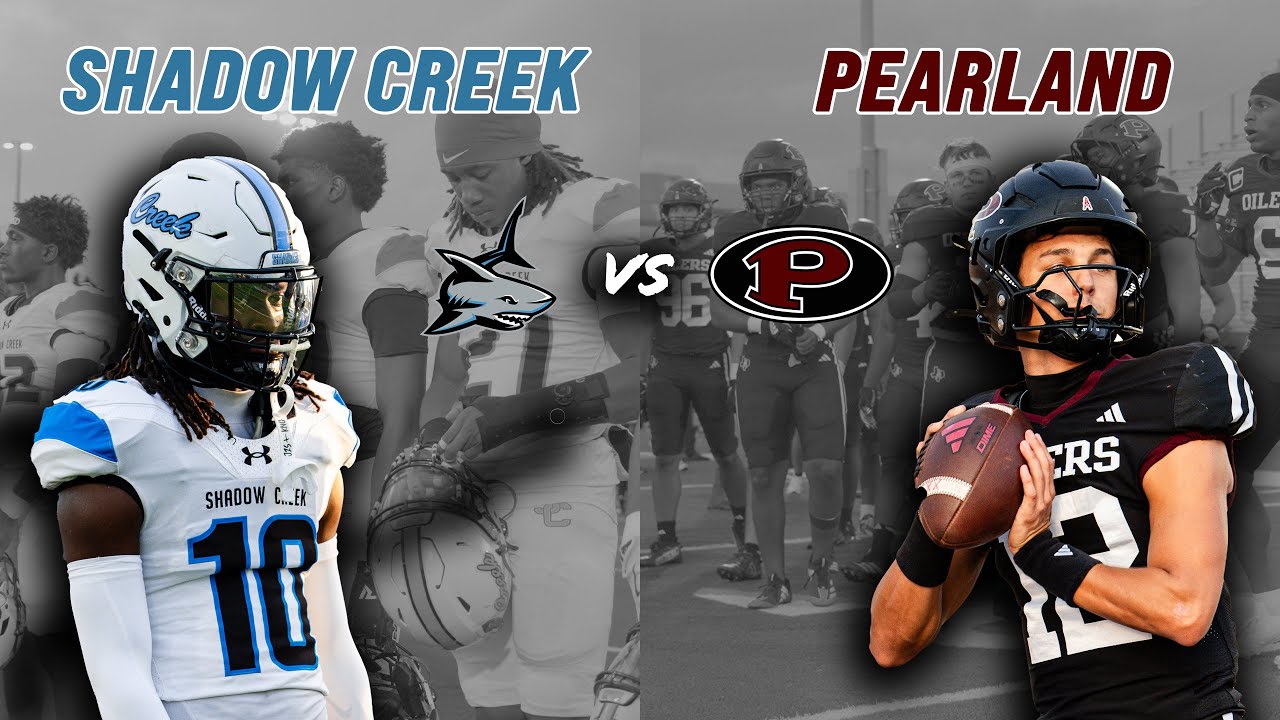 Shadow Creek vs #6 Pearland 6A HOUSTON AREA DISTRICT SHOOTOUT LOADED D1 TALENT #txhsfb