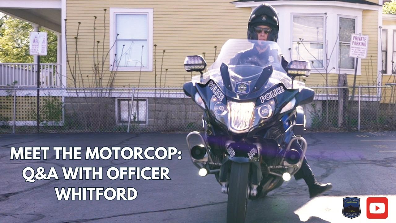 MEET THE MOTORCOP: Q&A WITH OFFICER WHITFORD