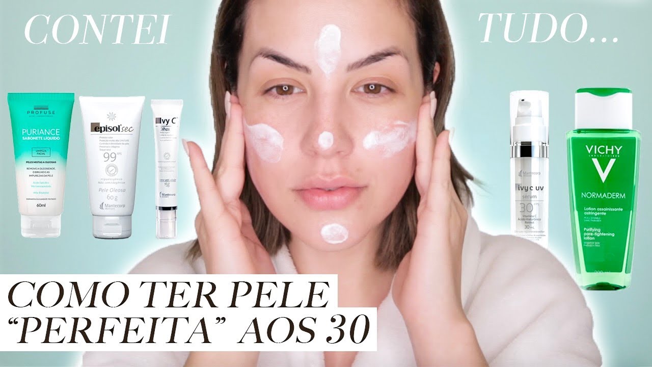 MINHA NOVA ROTINA DE CUIDADOS DIÁRIOS COM A PELE - MEUS COSMÉTICOS FAVORITOS