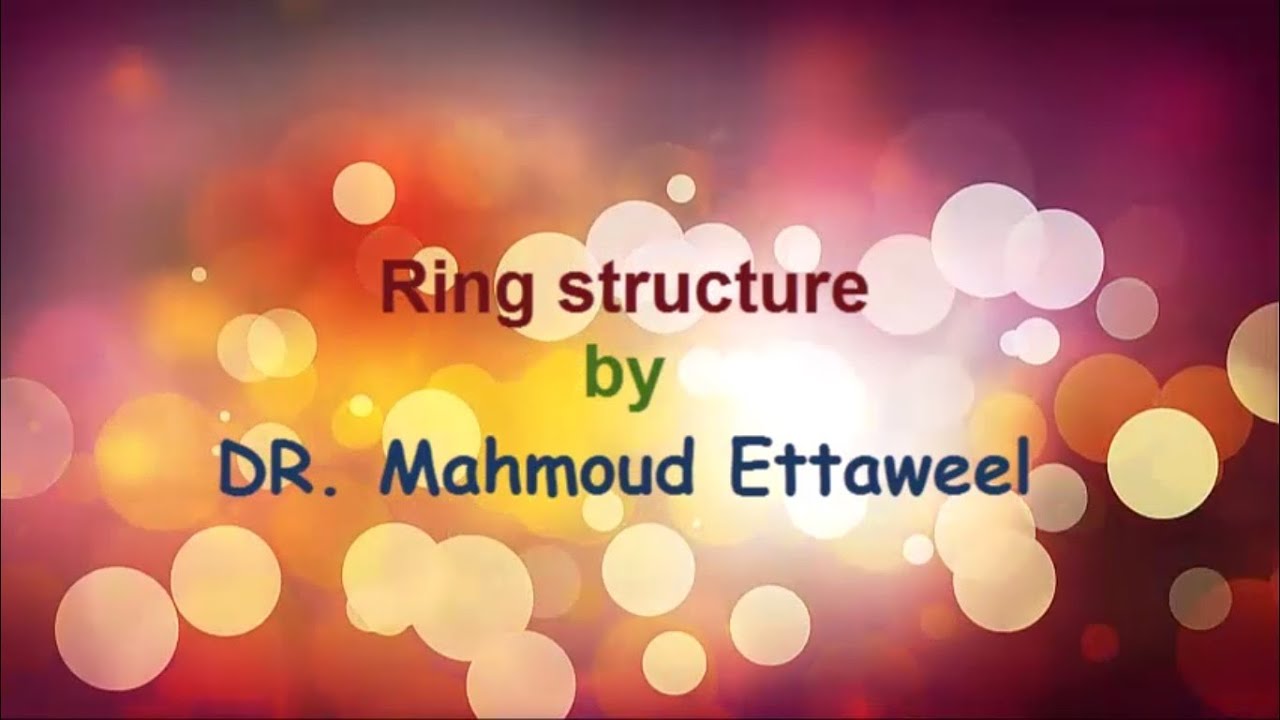 carbohydrates , glucose ring structure د.محمود الطويل  DR. Mahmoud Ettaweel