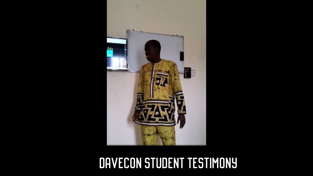 DAVECON STUDENT TESTIMONY