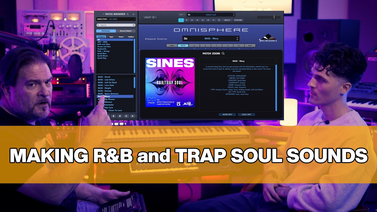 Crafted for R&B and Trap Soul in 2025 | Omnisphere Patch Playthrough