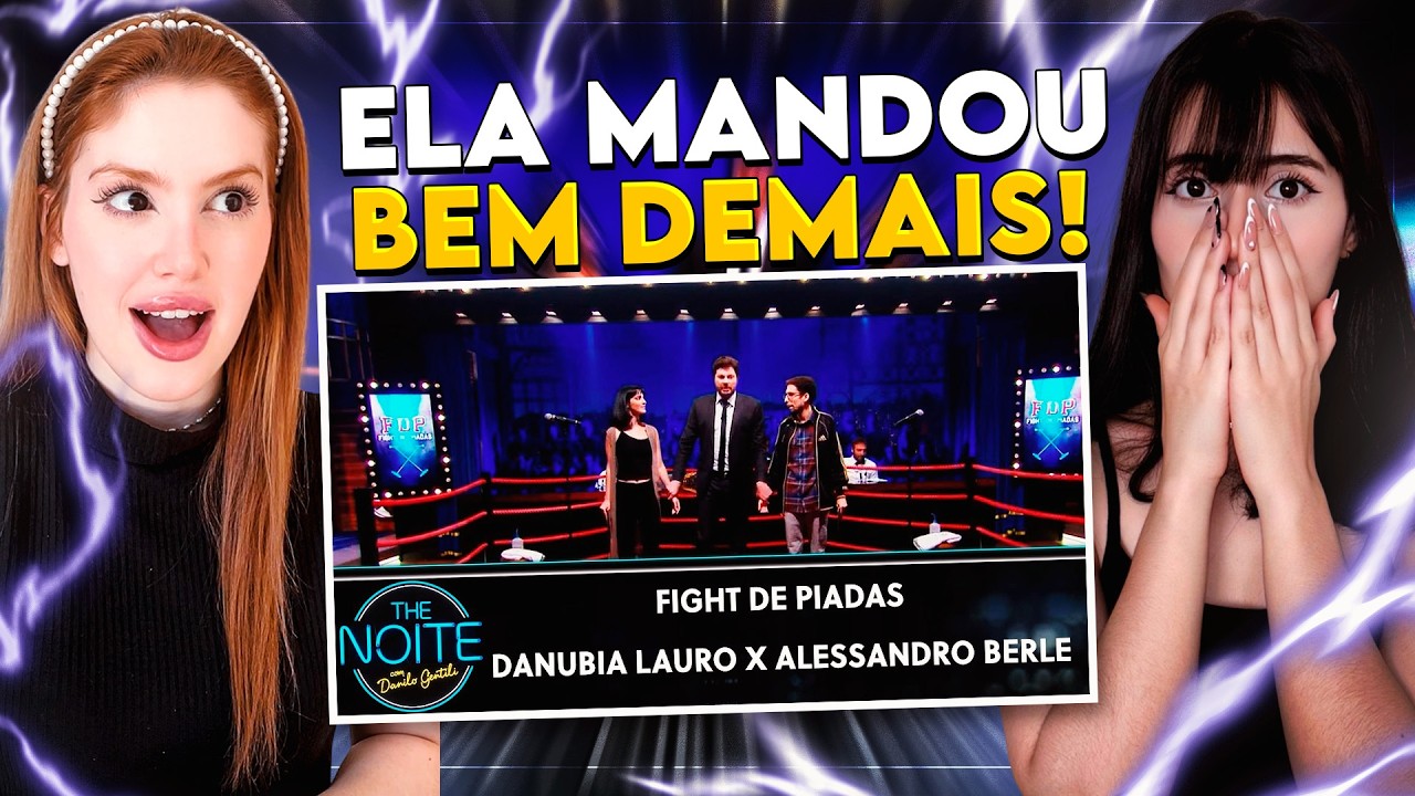 REACT | FDP 2019: Danubia Lauro X Alessandro Berle - Ep. 27 | The Noite | CR Reacts