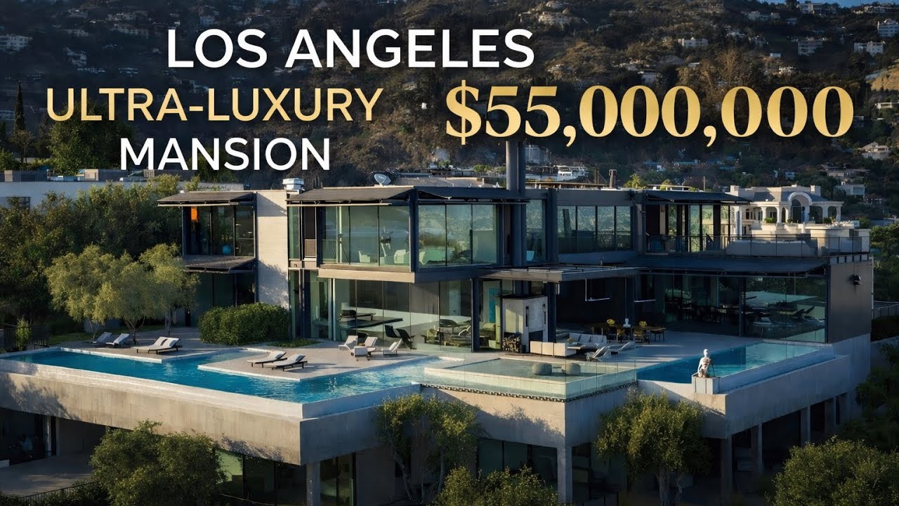 This $55,000,000 Los Angeles Mansion Redefines Luxury Living