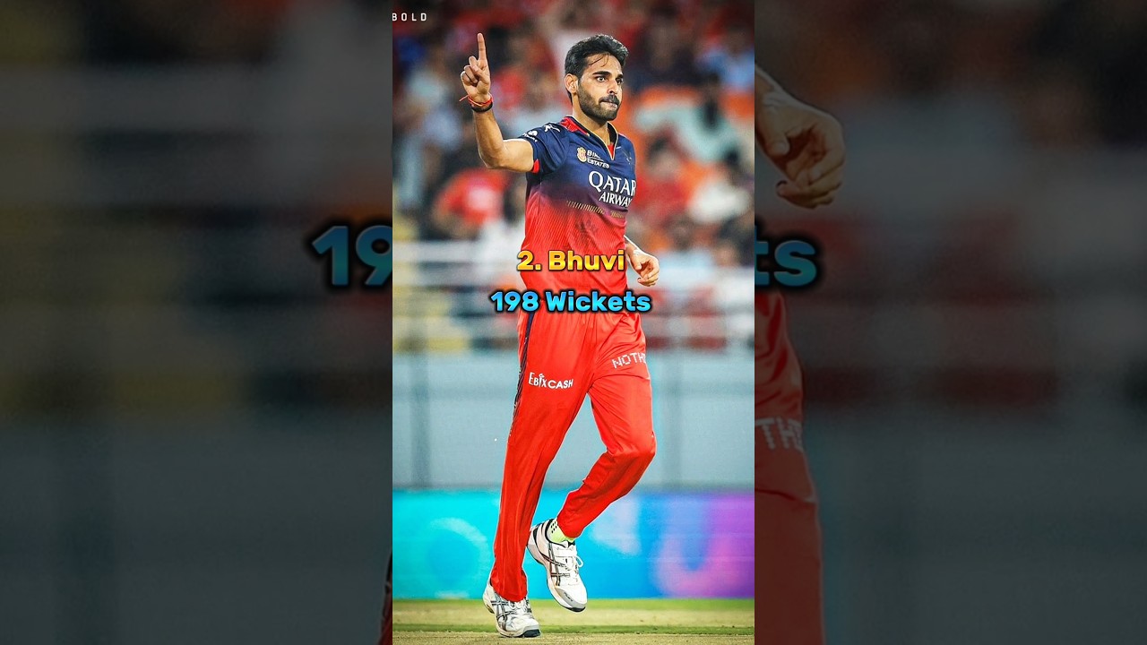 Top 10 Bowlers With Most Wickets In IPL History #shorts #shortsfeed #wickets #ipl