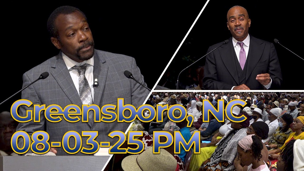First Church TOG Broadcast August 3rd, 2025 Sunday PM Edited With Scriptures from Greensboro, NC.
