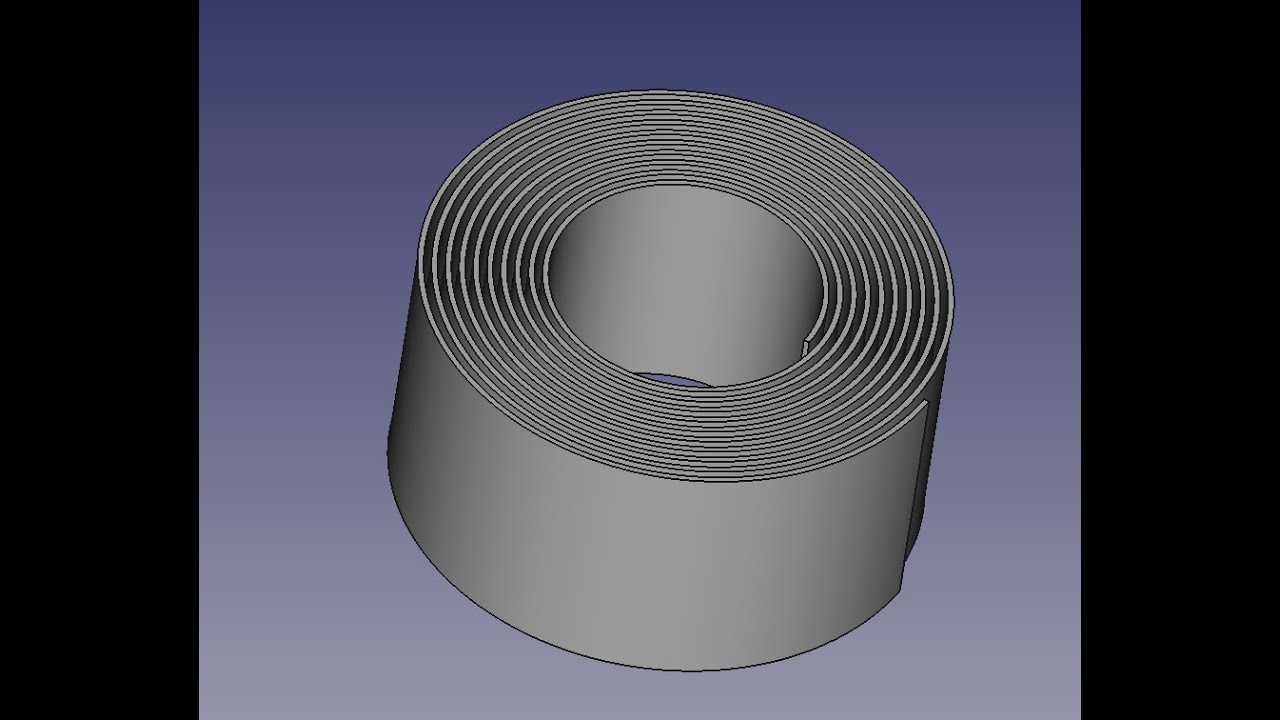 FreeCad Рекуператор