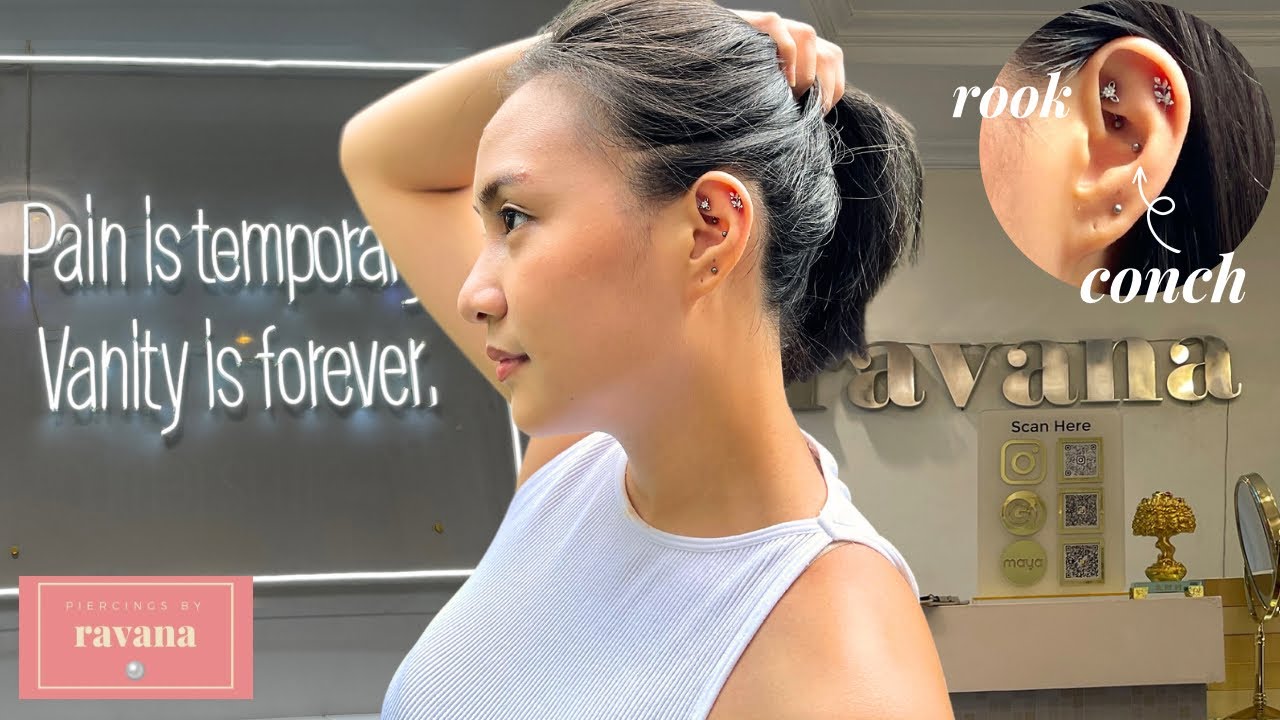 VLOG: New Piercings 💎 (Rook & Conch) + Daily Update 💌