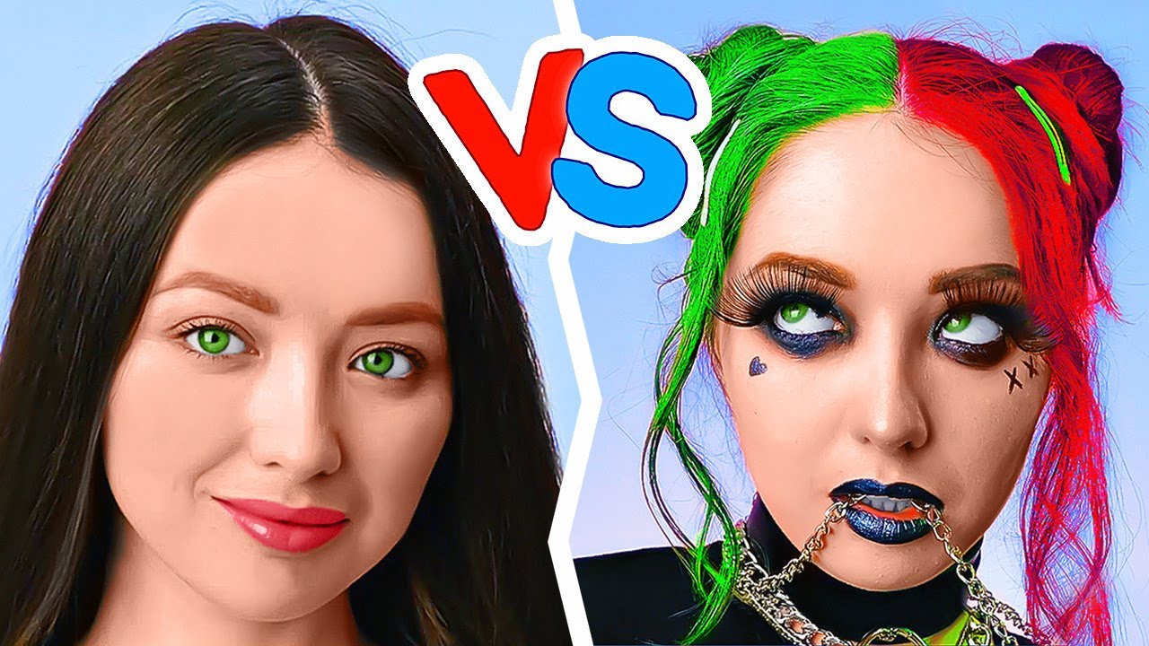 MAQUILLAJE Vs. BELLEZA NATURAL || LOCAS TRANSFORMACIONES CON MAQUILLAJE