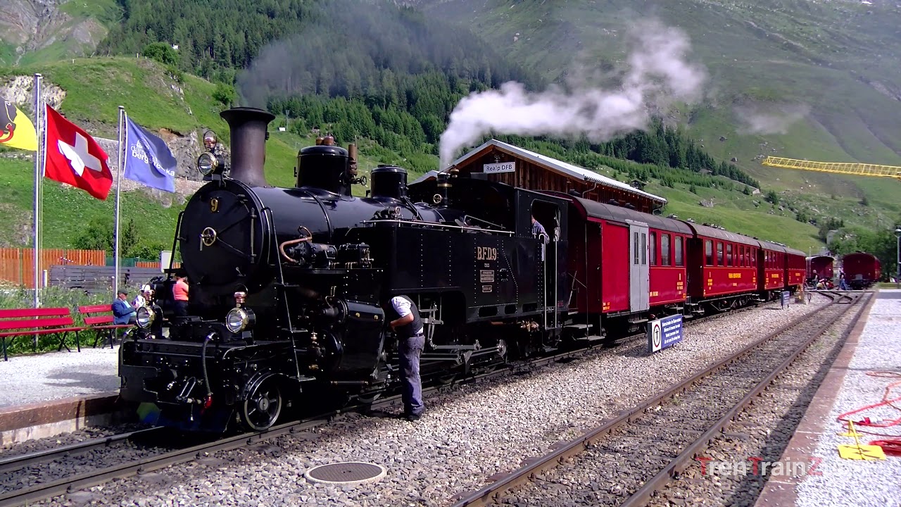 LoK BFD 9 Dampfbahn Furka Bergstrecke 2019