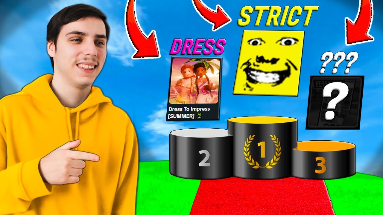 Cele mai BUNE Jocuri de pe ROBLOX 2024