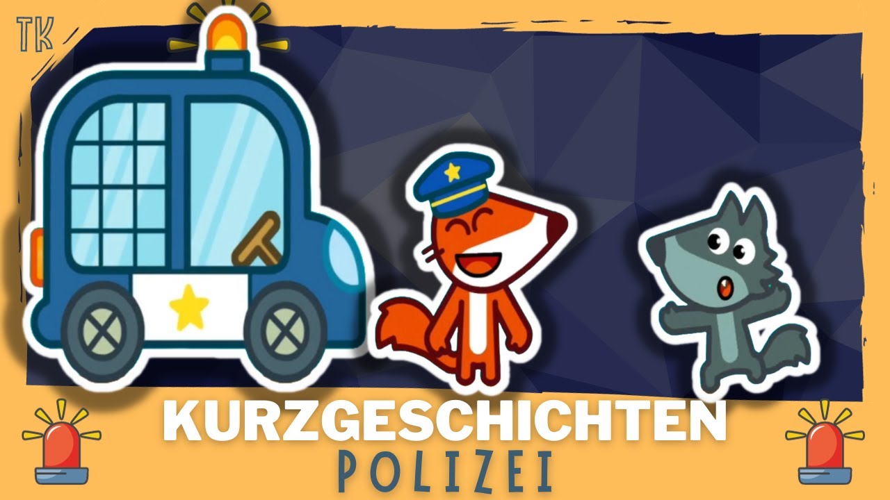Polizeieinsatz mit dem Fuchs  [ Kindervideos | Kinderfilme ] #telekids