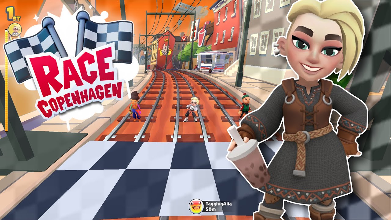 🏁Subway Surfers BRAND NEW Gamemode! Race Mode 🆚COPENHAGEN 2023