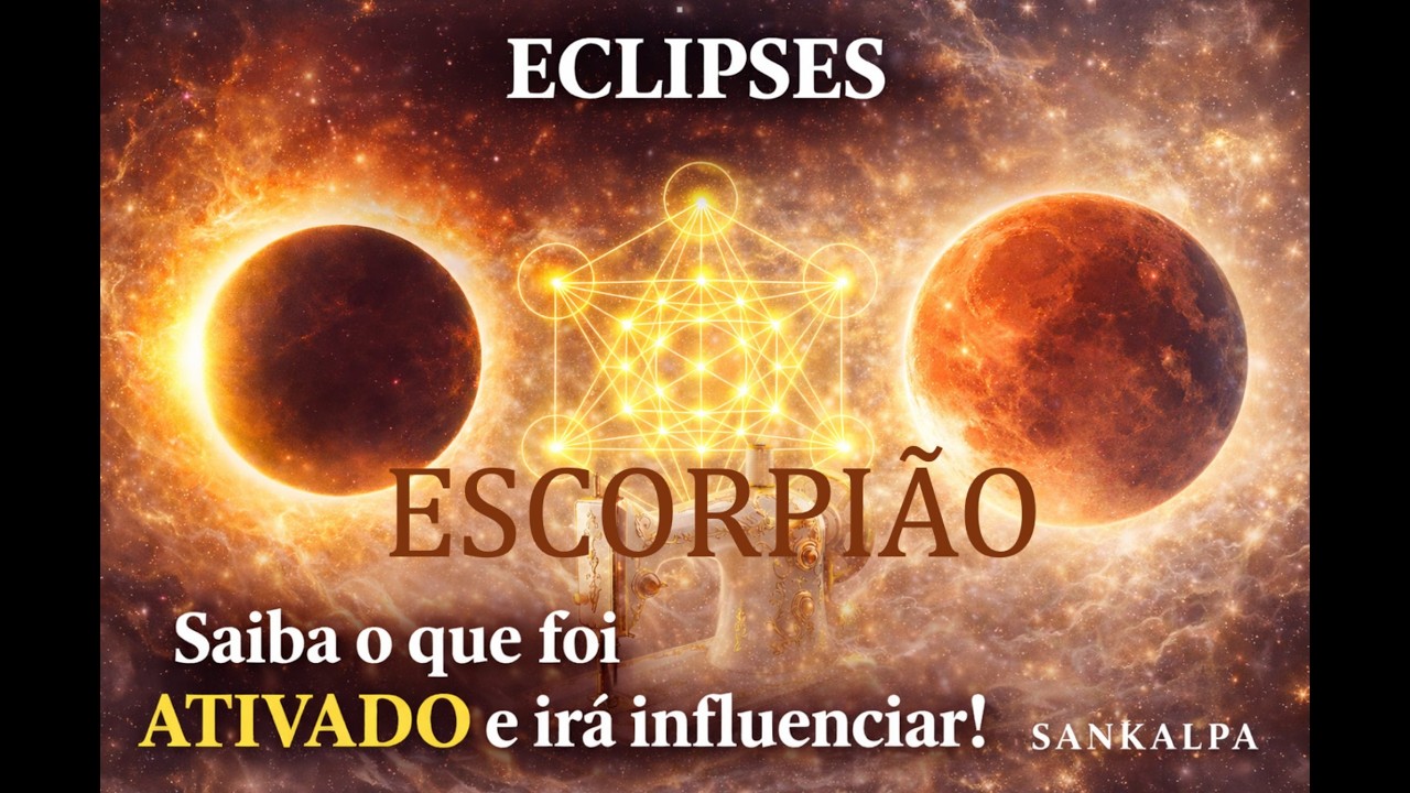 ♏ ESCORPIÃO | O que foi ATIVADO pelos Eclipses e vai moldar seus próximos 6 meses