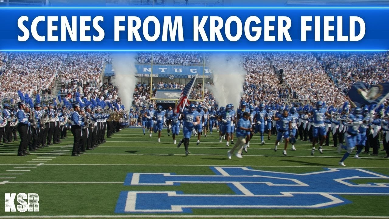Kentucky football vs South Carolina pregame introductions and hype videos