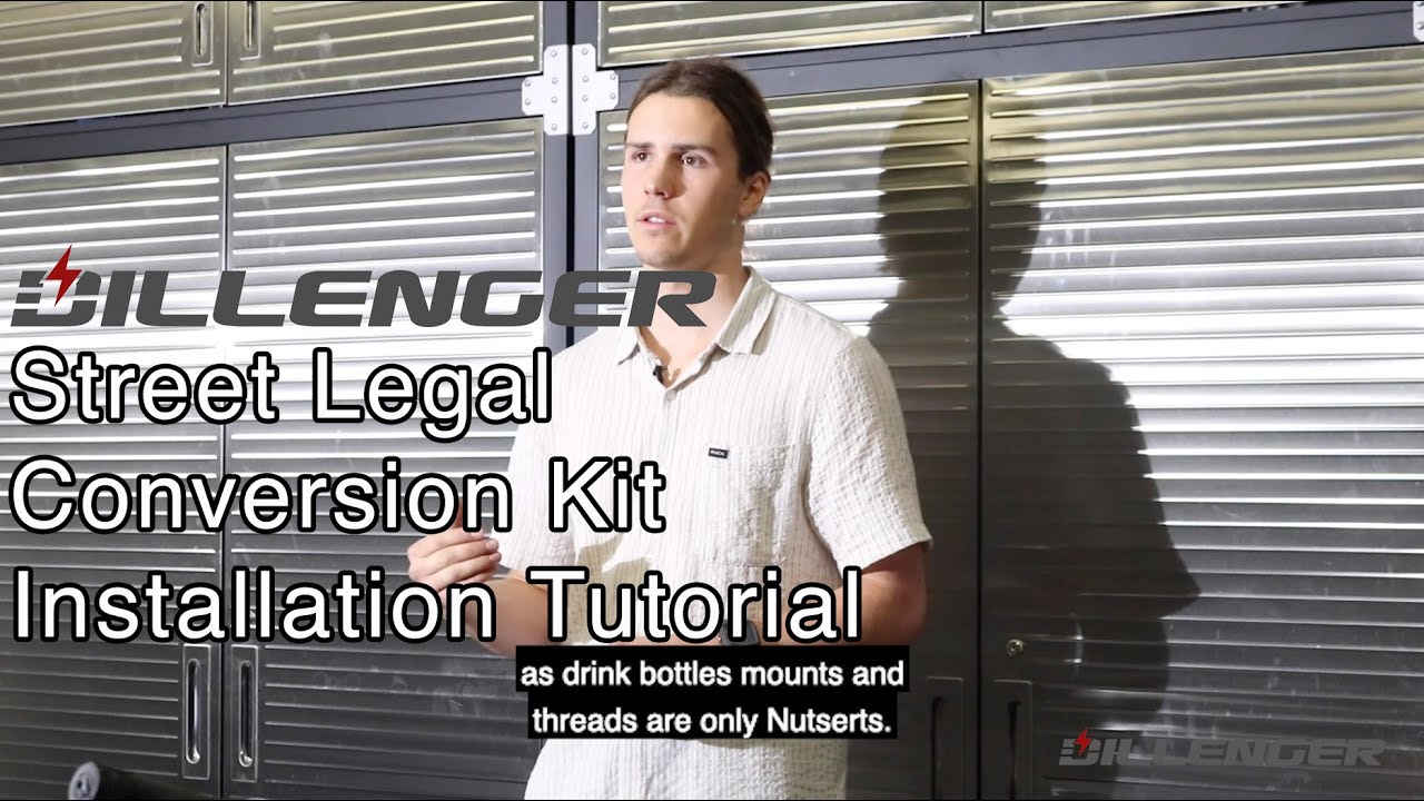 Dillenger Electric Bikes - Street Legal Conversion - Installation Tutorial