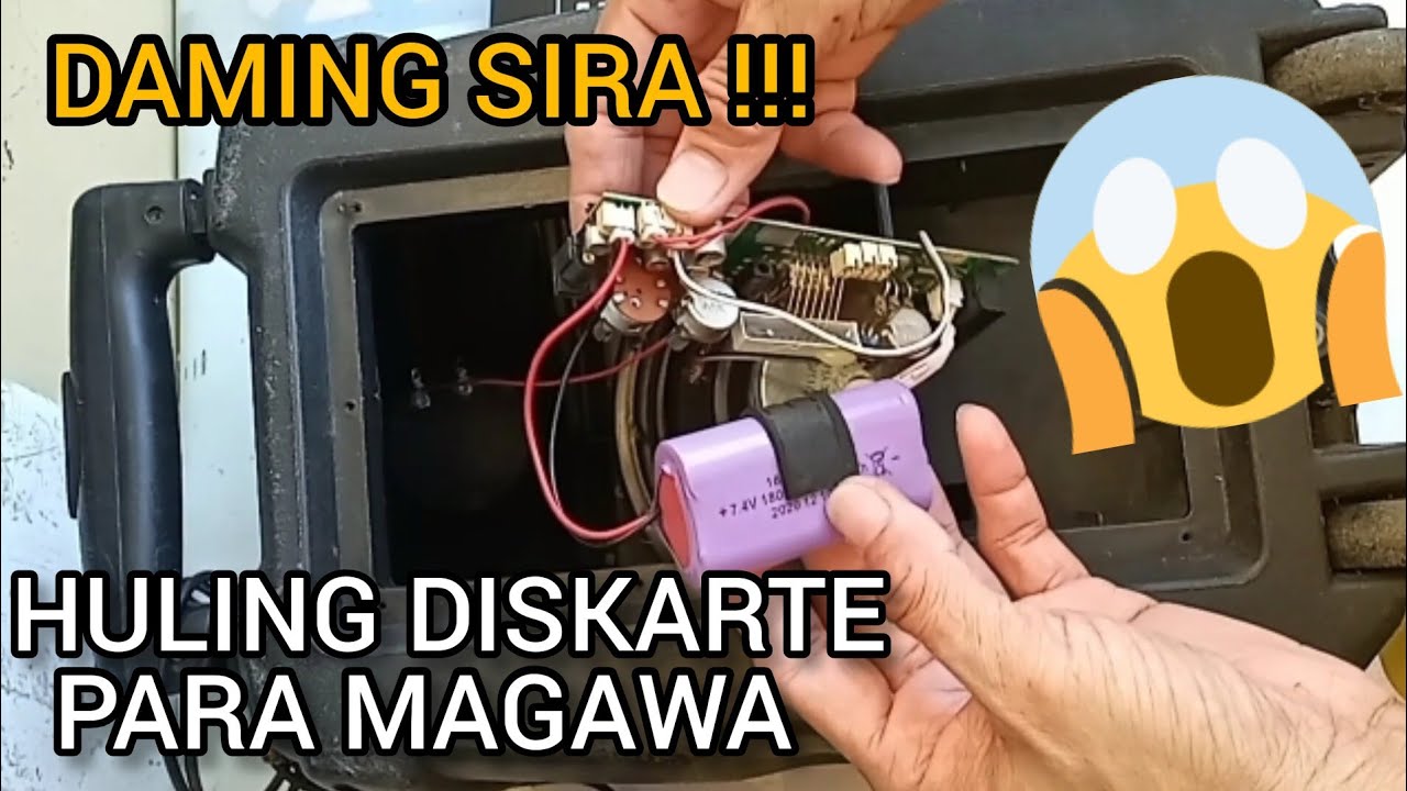 Huling Paraan sa pag repair ng Bluetooth speaker box No power/No Display