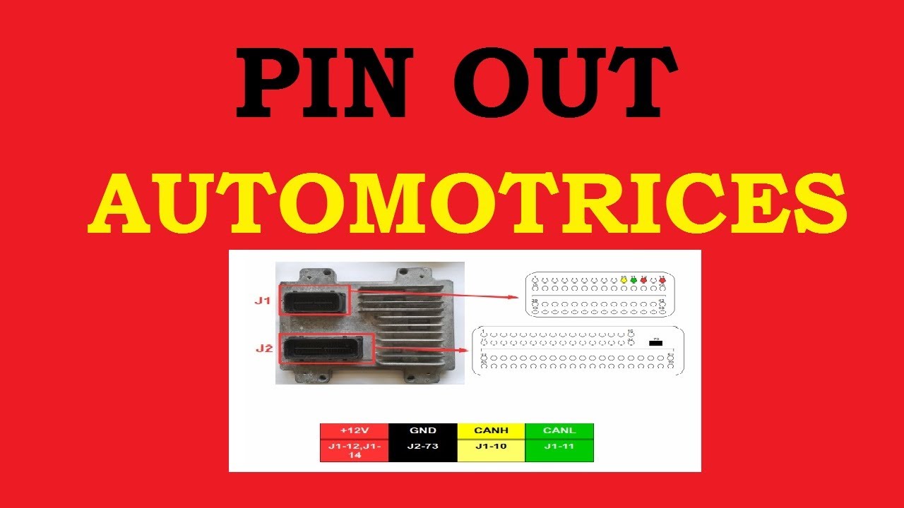 PIN OUT DIAGRAMAS ELECTRICOS COMPUTADORAS AUTOMOTRICES