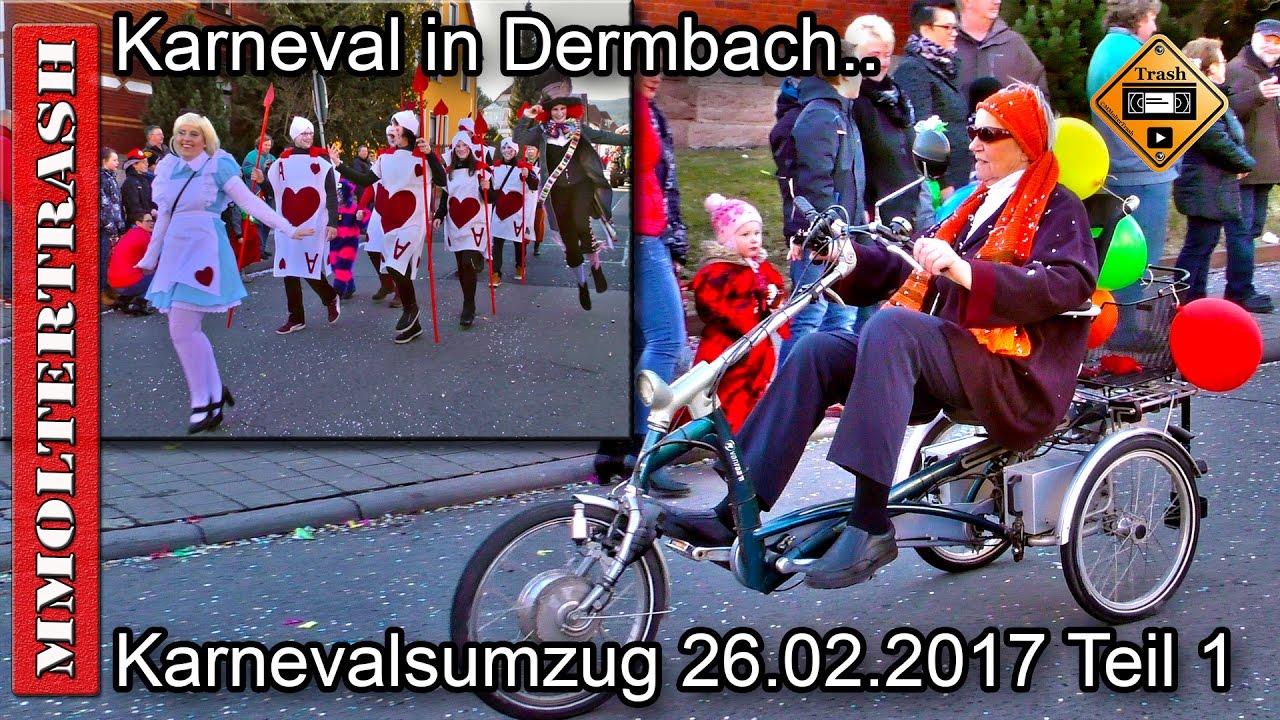 Karnevalsumzug in Dermbach 2017  - 26 - Februar /Tulli Alla Teil 1
